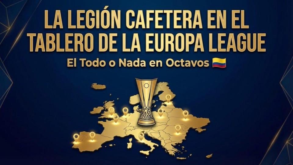 Entre la &eacute;pica del Benito Villamar&iacute;n y el asedio del Ol&iacute;mpico de Roma, el f&uacute;tbol colombiano se juega su prestigio en una jornada de vida o muerte en la UEFA Europa League.