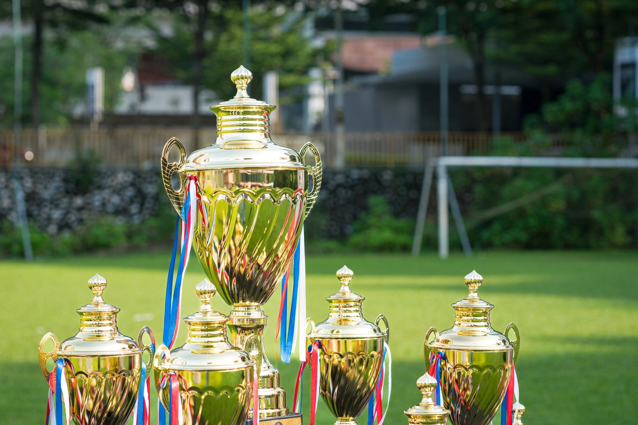 Copas y trofeos de competición deportiva