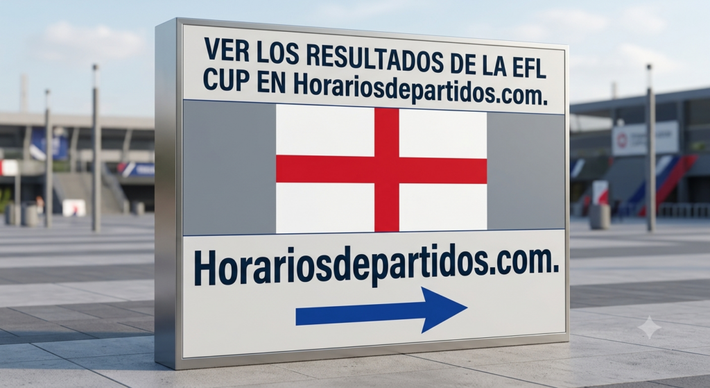 Resultados EFL Cup 2026: Cartelera de la Primera Ronda