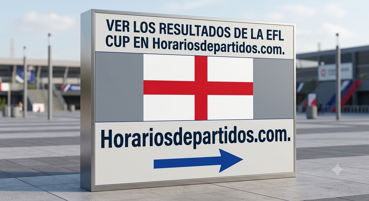 Resultados EFL Cup 2026: Cartelera de la Primera Ronda