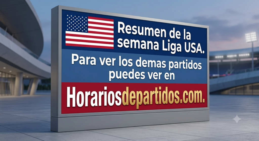 Súper Sábado de la liga MLS 2026